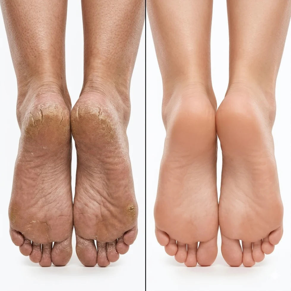 Rozino Tea Tree Oil Foot Cream | Vitamin E, Aloe Vera & Peppermint | Repairs Cracked Heels, Rough Elbows & Dry Knees | Intense Hydration