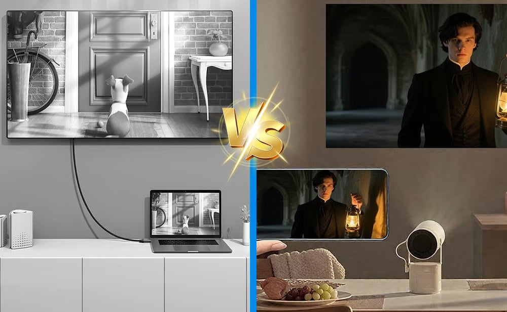Portable Wireless HD Projector