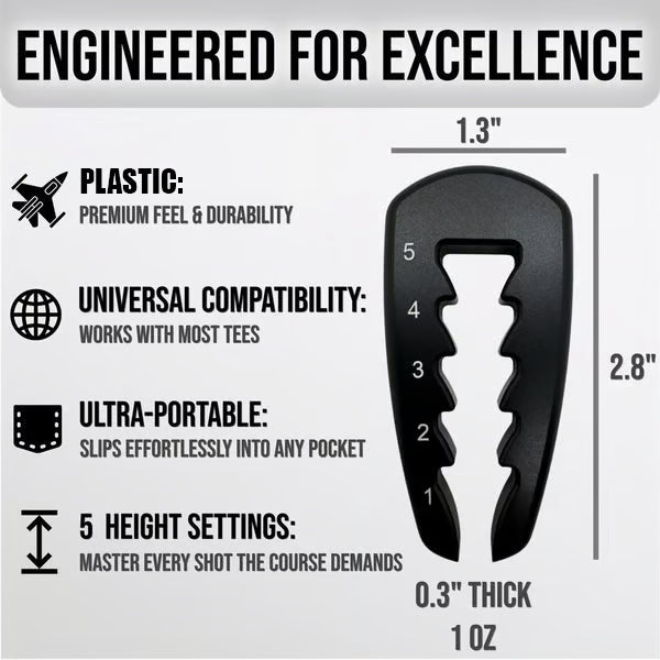 🔥Adjustable Golf Tee Height Tool