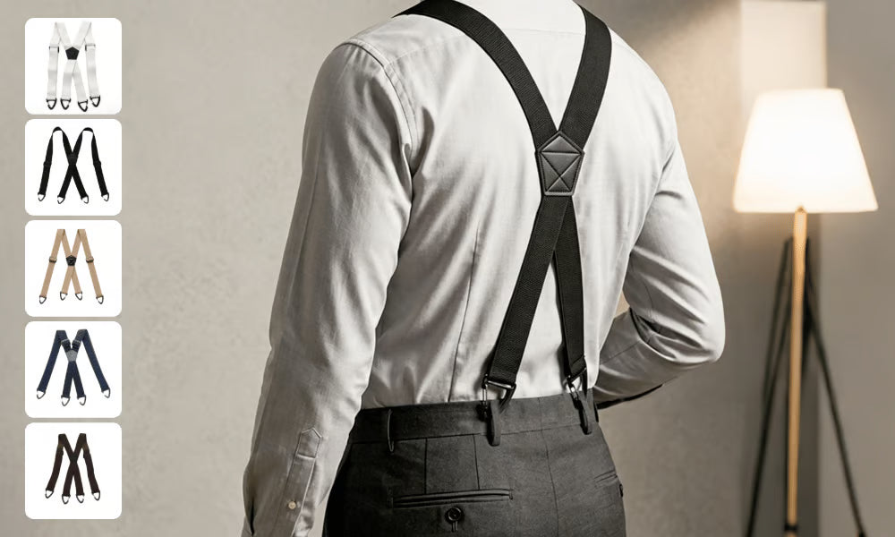 Men's 4-Clip Suspenders