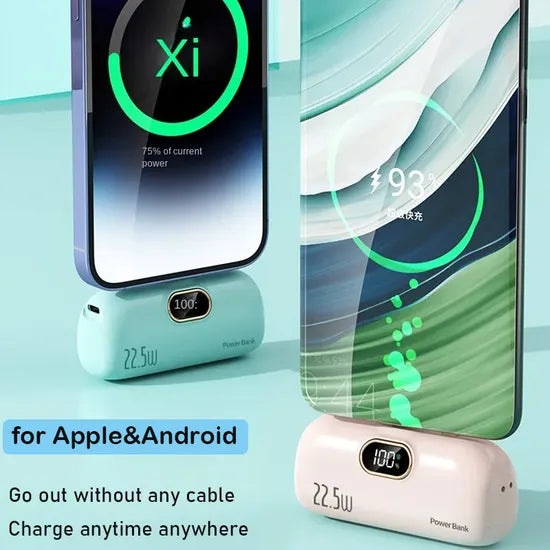 Today Only⏰5000mAh Mini Portable Charger Power Bank for phone