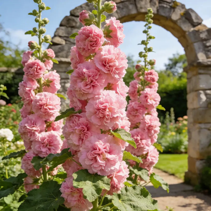 🌸Double Fragrant Hollyhock Seeds