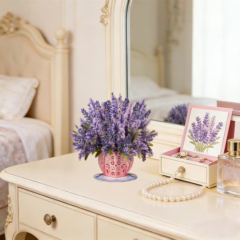 🏆35K+ SOLD! 🌼 Forever-Blooming 3D Flower Pop-Up Card– Personalized Love Message & Everlasting Bloom 🎁