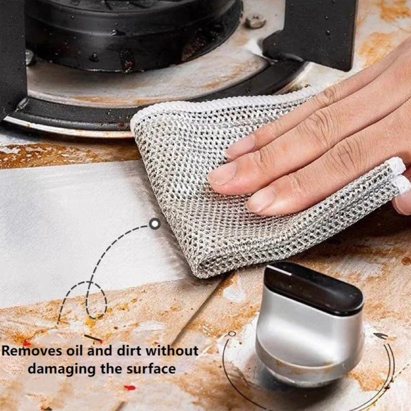Multifunctional Wire Dish Cleaning Cloth (Buy 10 Get 10 Free – Pack of 20)