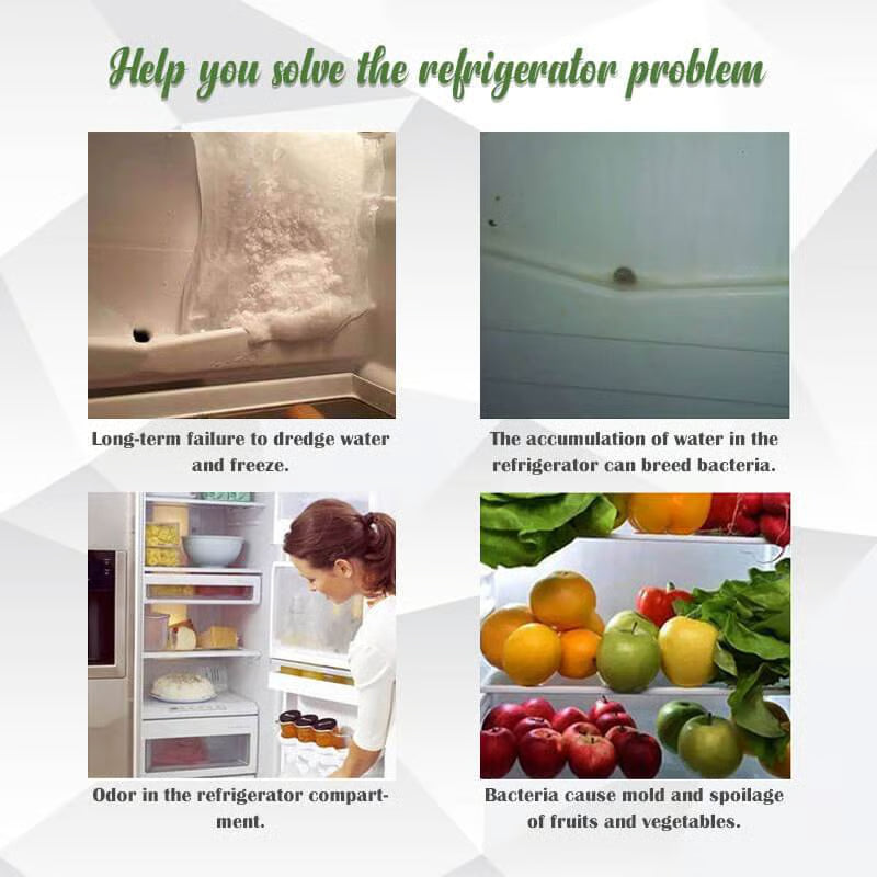 ✨💧Excavators and cleaning equipment for emptying refrigerators