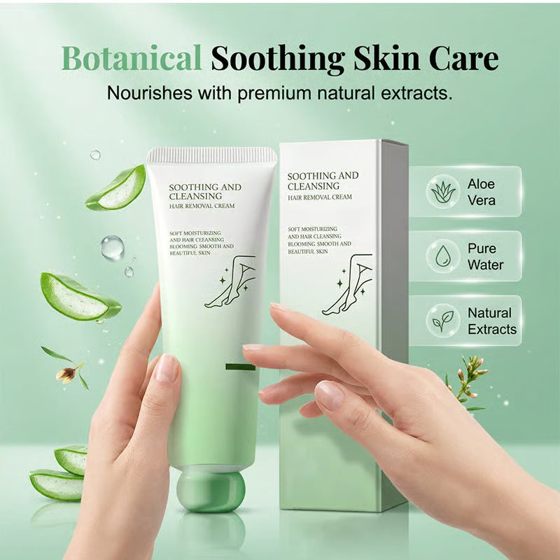 Soothing Hair Removal Cream for Smooth Skin  (🔥Buy 1 Get 1 Free )