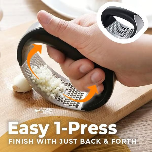 🏆Hot Sale⚡Special Offer Now) Stainless Steel Garlic Presser