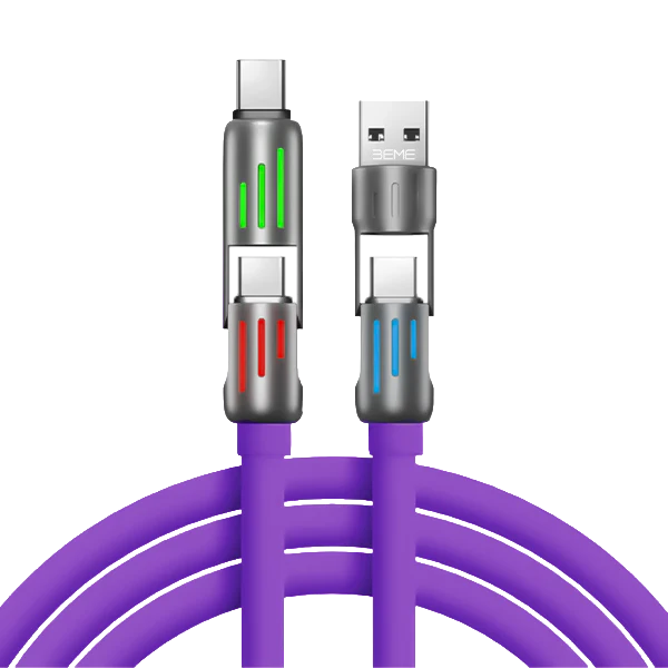 BEME Transformer Cable 2 Fast Charging 75W 4 in 1 Cable