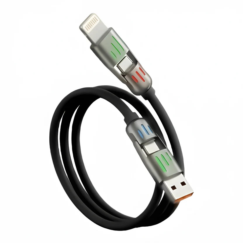 BEME Transformer Cable 2 Fast Charging 75W 4 in 1 Cable