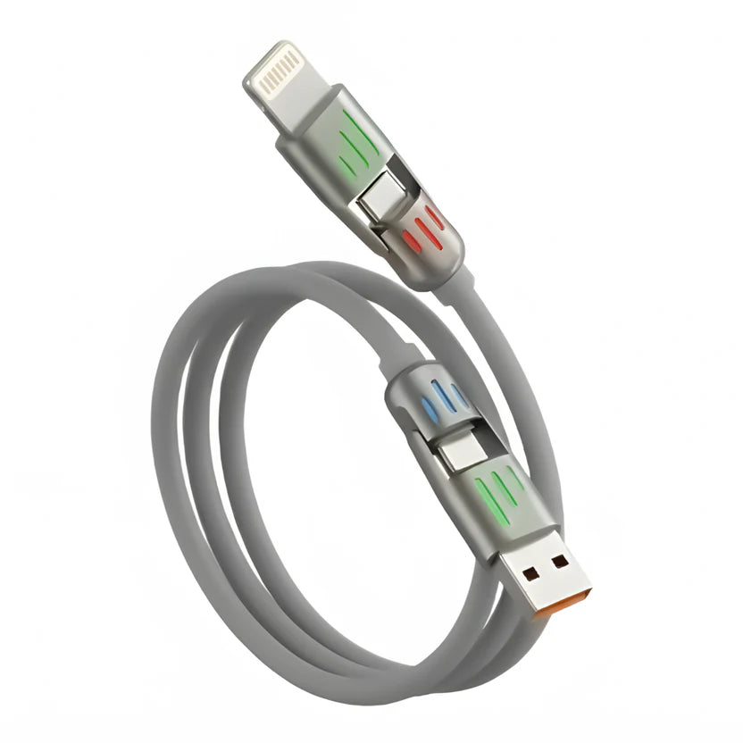 BEME Transformer Cable 2 Fast Charging 75W 4 in 1 Cable