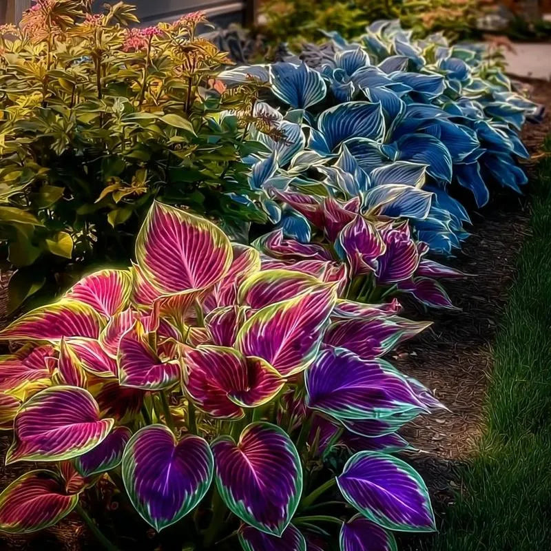 🌿 Rainbow Rare Hosta Flower Seeds🎁2025 Special Offer