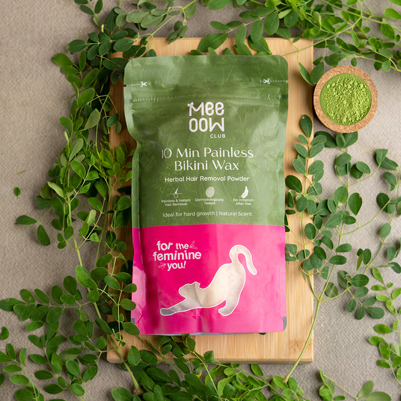 4-in-1 Mogra Body Hair Removal Wax Powder Mask