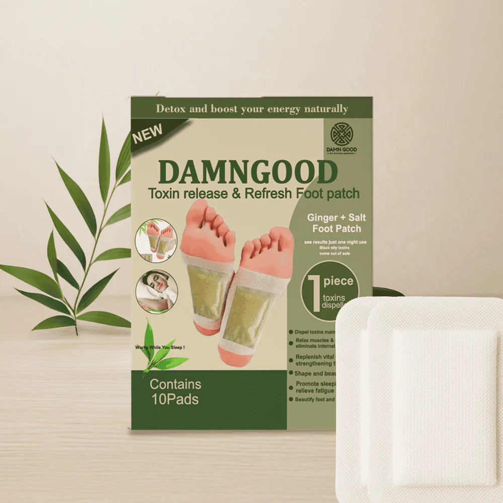 Detox   Foot   Patch-   10   Patches   -   Better   Sleep,   remove   body   toxins