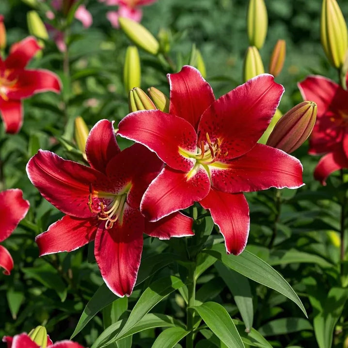 🌺Double Perfume Lily Bulbs—Fresh and Sweet