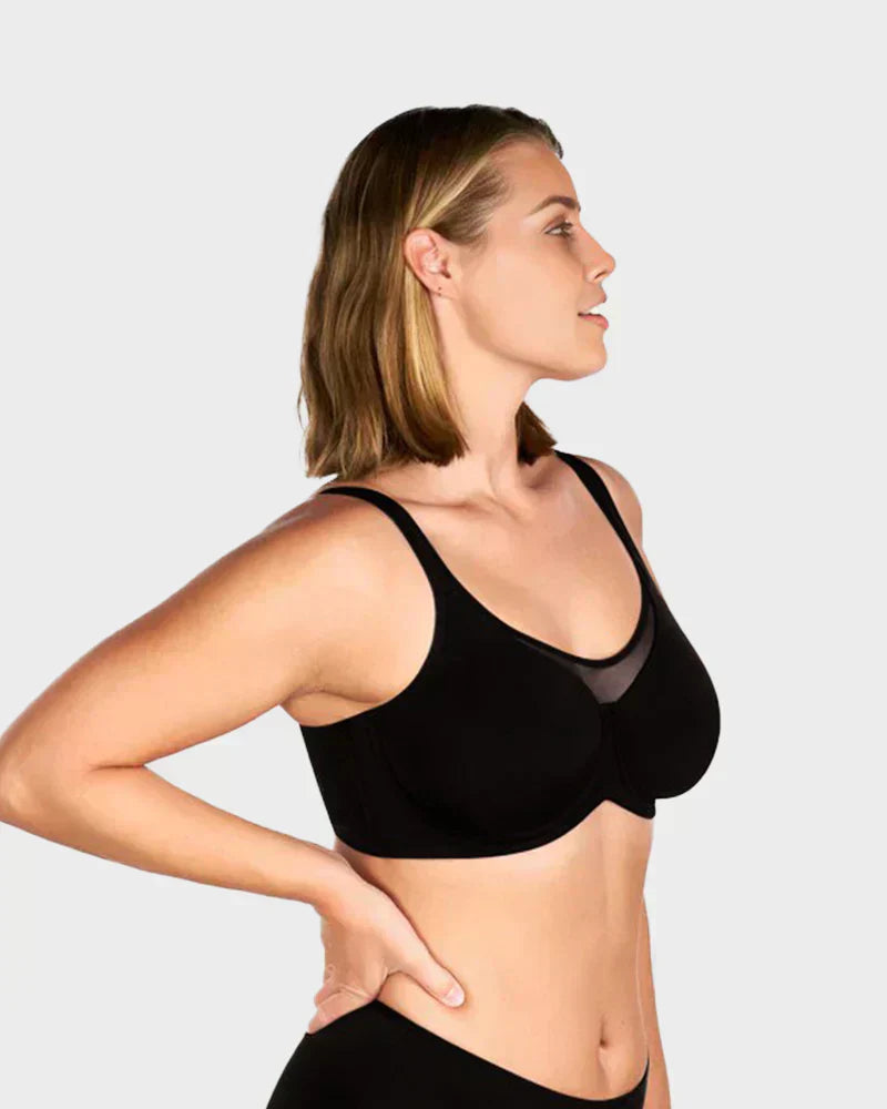 ⏳Last Day Special Price 💐Women's Elegant Sheer Full Coverage Plus Size Bra