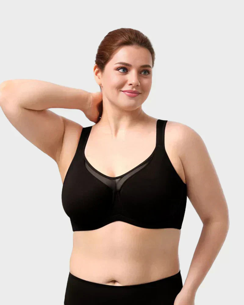 ⏳Last Day Special Price 💐Women's Elegant Sheer Full Coverage Plus Size Bra