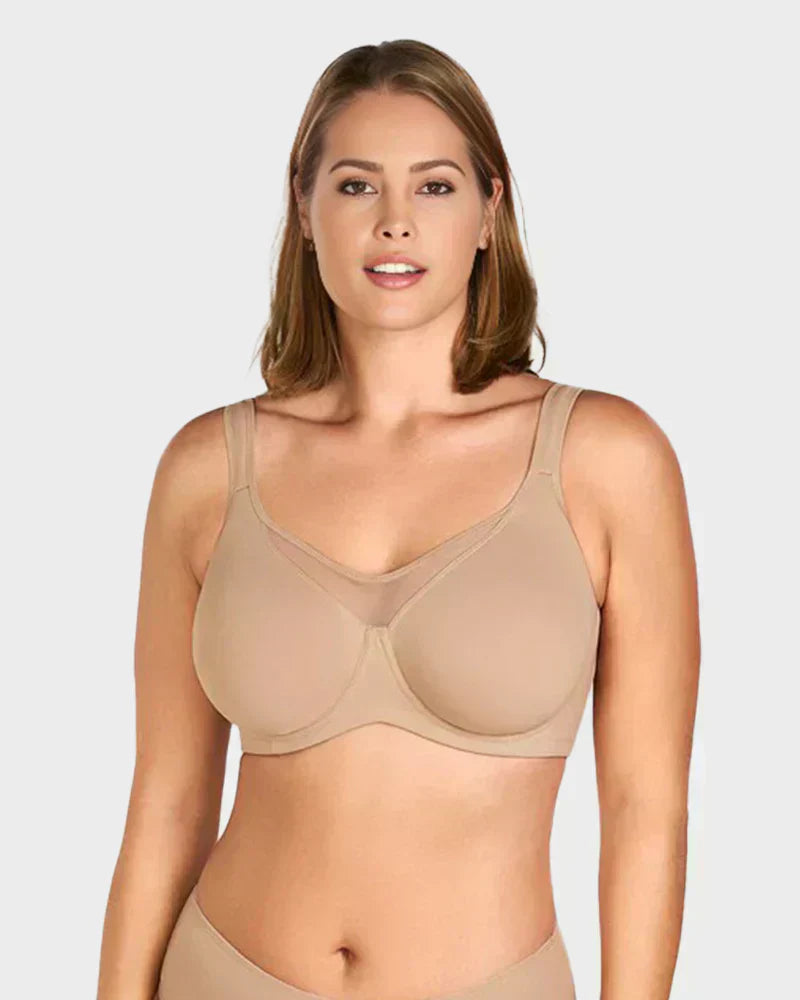 ⏳Last Day Special Price 💐Women's Elegant Sheer Full Coverage Plus Size Bra