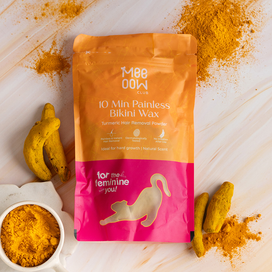 4-in-1 Mogra Body Hair Removal Wax Powder Mask
