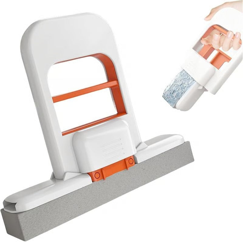 🧼🫧Mini Foldable Desktop Mop – Mop for Wet & Dry