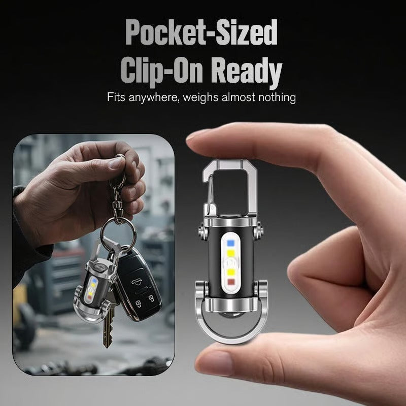 Bright Keychain Flashlight Portable Rechargeable Bright Keychain Flashlight – Economicalk