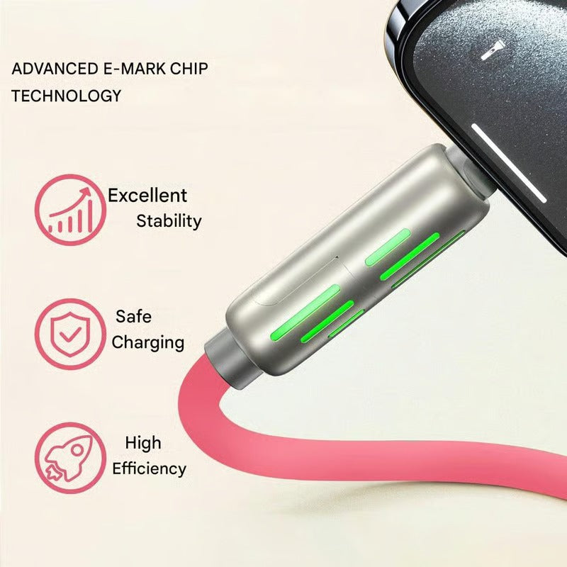 🔥Last Day 49% OFF🔥 - ⏰4-in-1 USB charging cable, fast charging, MAX. 60 W