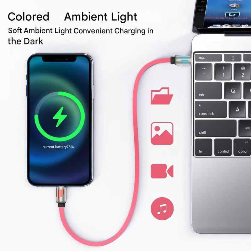 🔥Last Day 49% OFF🔥 - ⏰4-in-1 USB charging cable, fast charging, MAX. 60 W