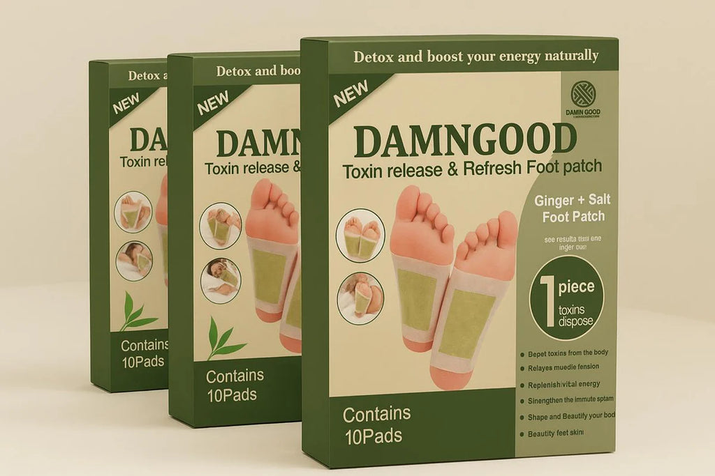 Detox   Foot   Patch-   10   Patches   -   Better   Sleep,   remove   body   toxins