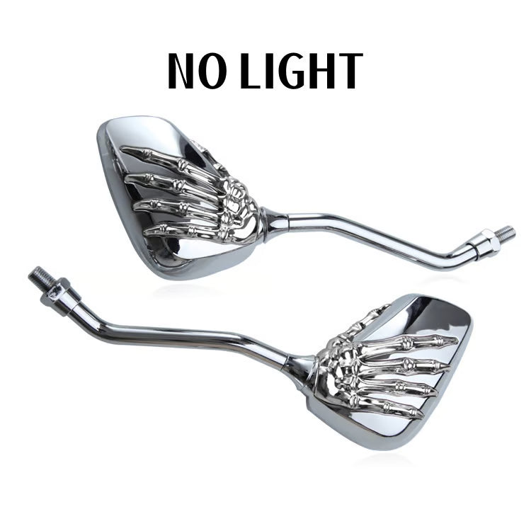 LED ghost claw rearview mirror
