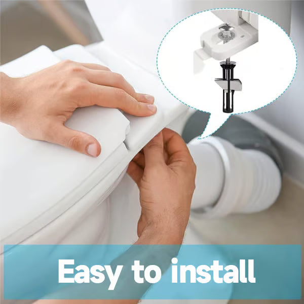 ✨ Universal Toilet Seat Bolt Kit - Quick Release & Easy Install
