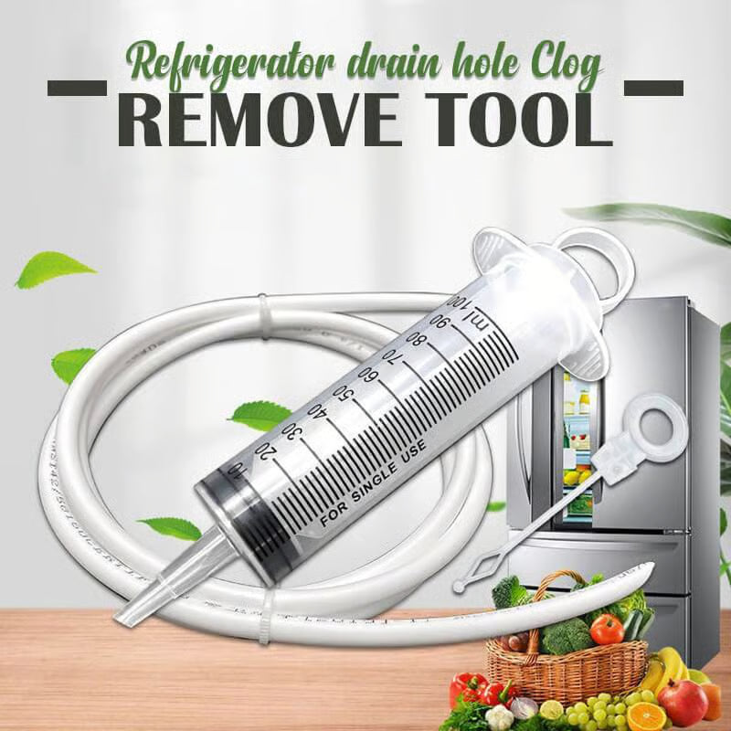 ✨💧Excavators and cleaning equipment for emptying refrigerators