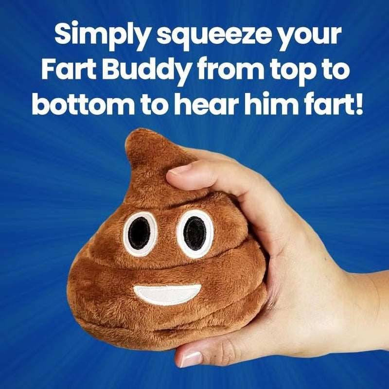🎁Christmas Promotion💥Funny Talking Poop Plush Toy – Makes Fart Sounds!