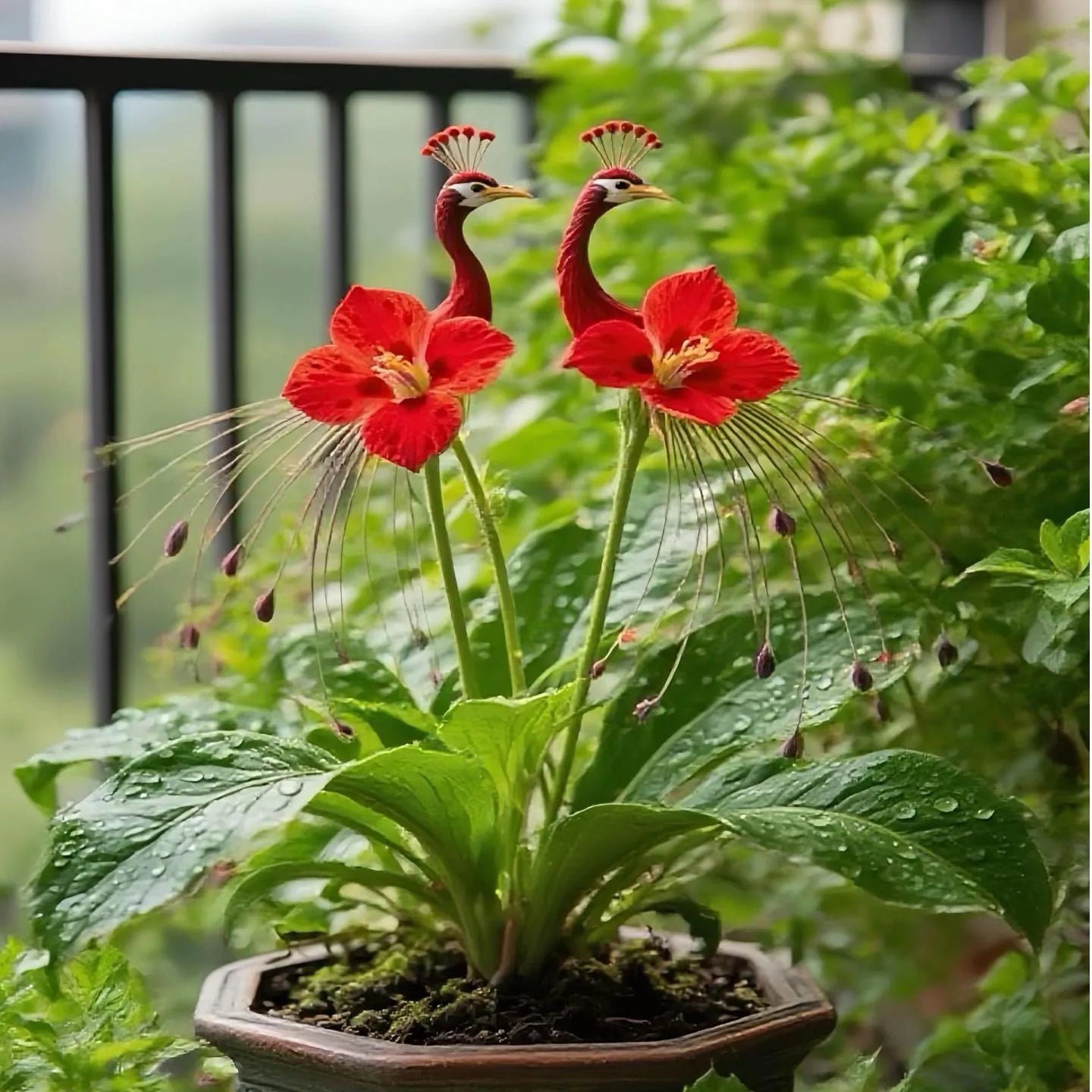 💎 Peacock Bloom Orchid