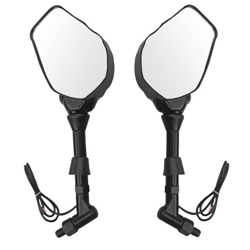 LED ghost claw rearview mirror