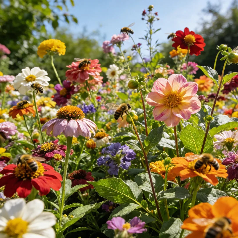 🌺Four-Season Mixed Pollinators Wildflower Seeds — Over 30 Mixed Varieties
