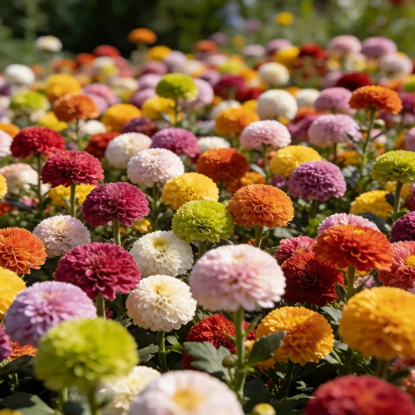 🏵️Colorful Ping Pong Chrysanthemum Seeds