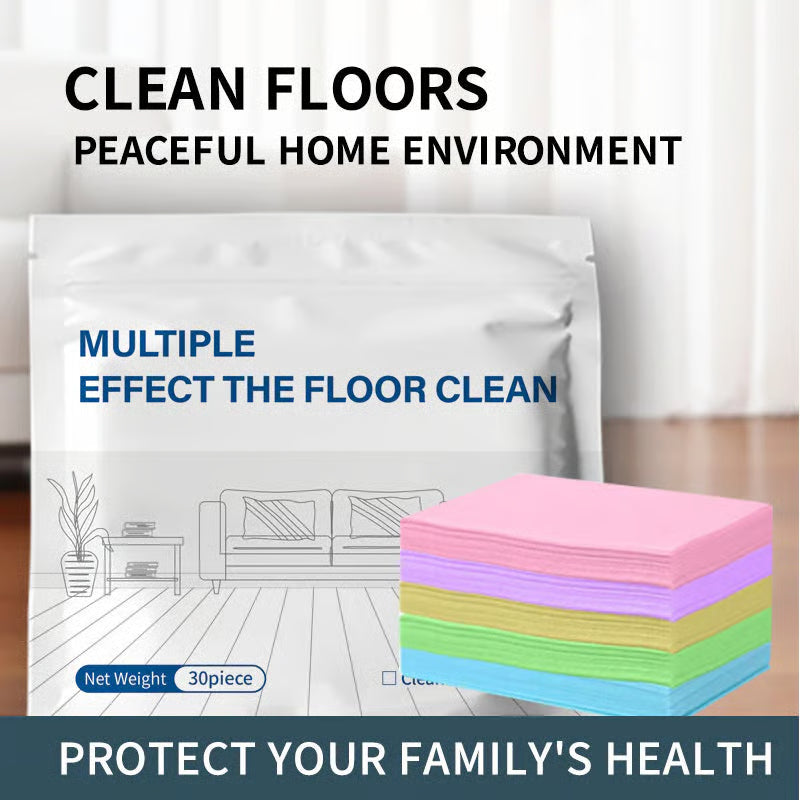 🏆50% OFF🔥30-Pieces Multi-Effect Floor Cleaning Sheets