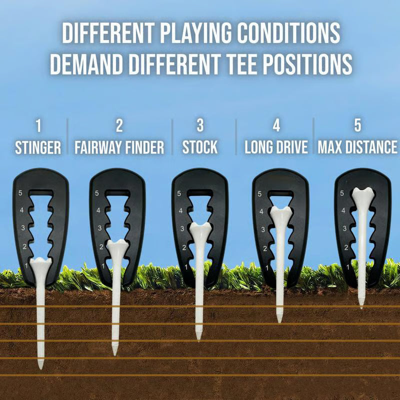 🔥Adjustable Golf Tee Height Tool