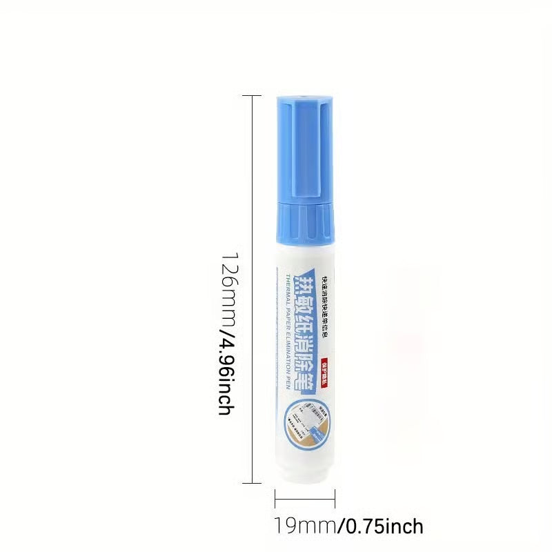 Protect Your Privacy with Our Thermal Paper Eraser Pen – Safeguard Your Sensitive Information Effortlessly!