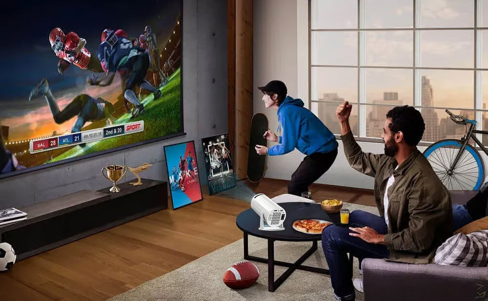 Portable Wireless HD Projector