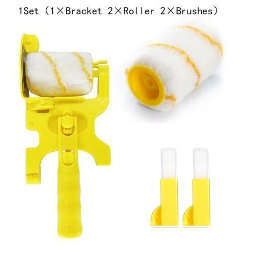 Clean Cut Paint Edger Trimming Roller Brush