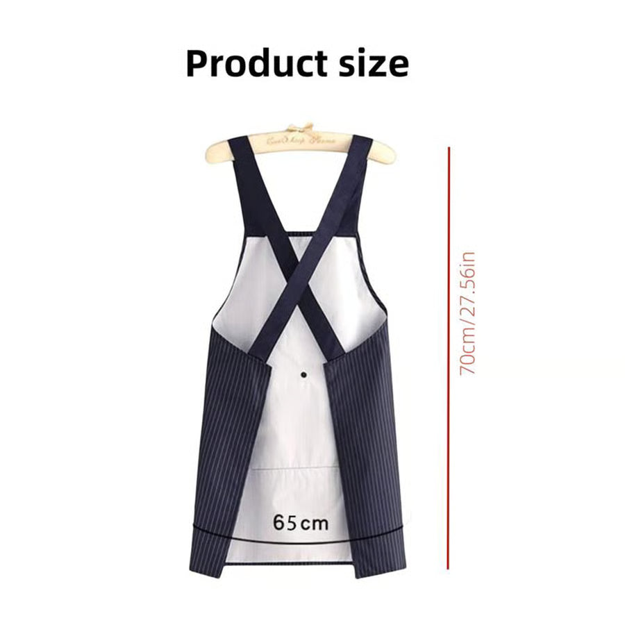 🔥Limited Time 49% Off✨Apron with Pockets for Women and Men Cross Back Design with Towel