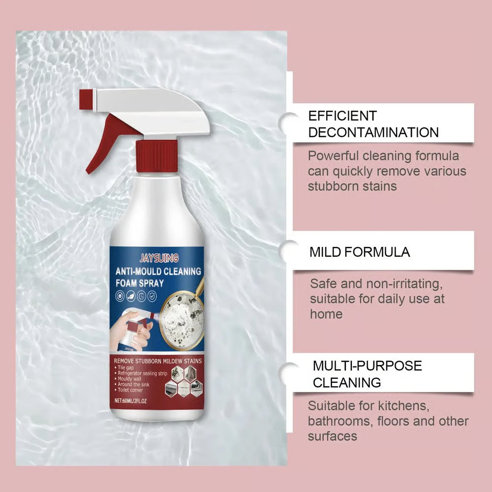 📢📢BUY 1 GET 1 FREE ⏰Magic anti-mildew magic!🌟Anti-Mould Cleaning Foam Spray