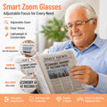 👓🌄Smart Zoom Multifocal Glasses – Clear Near & Far Vision, All in One