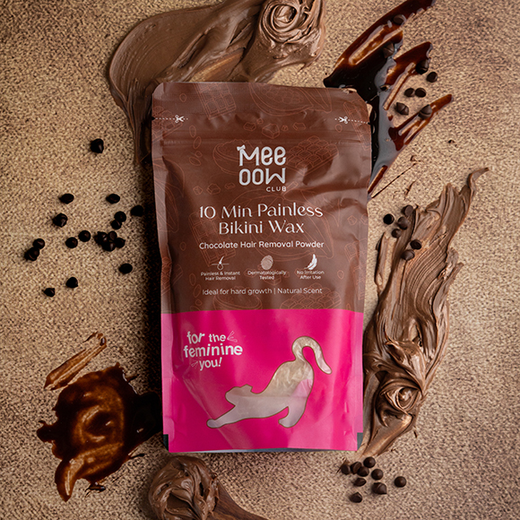 4-in-1 Mogra Body Hair Removal Wax Powder Mask
