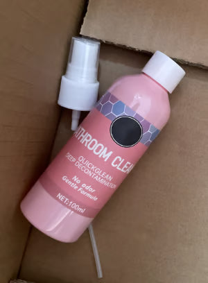 ✨ Bathroom Cleaner: Sparkle in Seconds, No Harsh Fumes