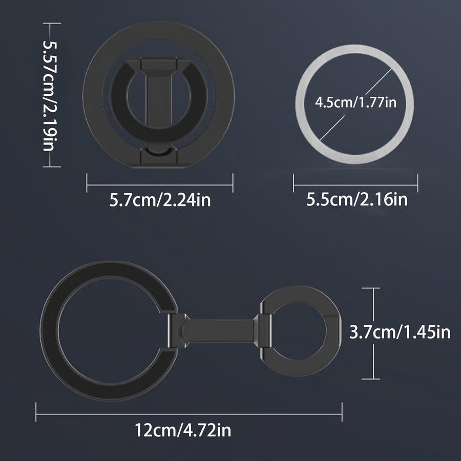Double-Sided Metal Magnetic Phone Holder