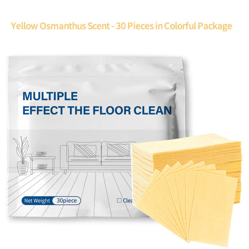 🏆50% OFF🔥30-Pieces Multi-Effect Floor Cleaning Sheets