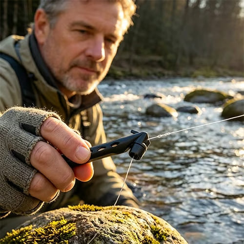 Magnetic Fly Threader & Knot Tying Tool