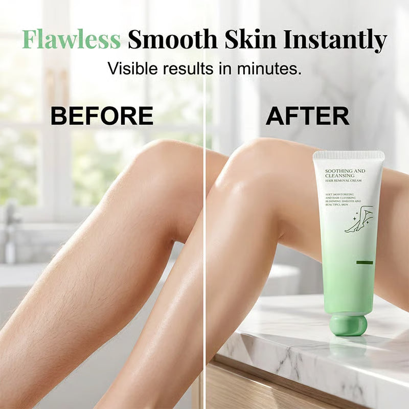 Soothing Hair Removal Cream for Smooth Skin  (🔥Buy 1 Get 1 Free )