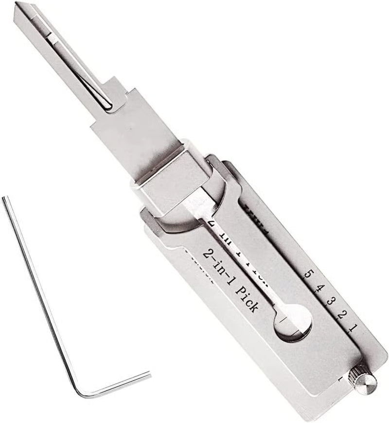 🔥 Stainless Steel Master Key Decoder